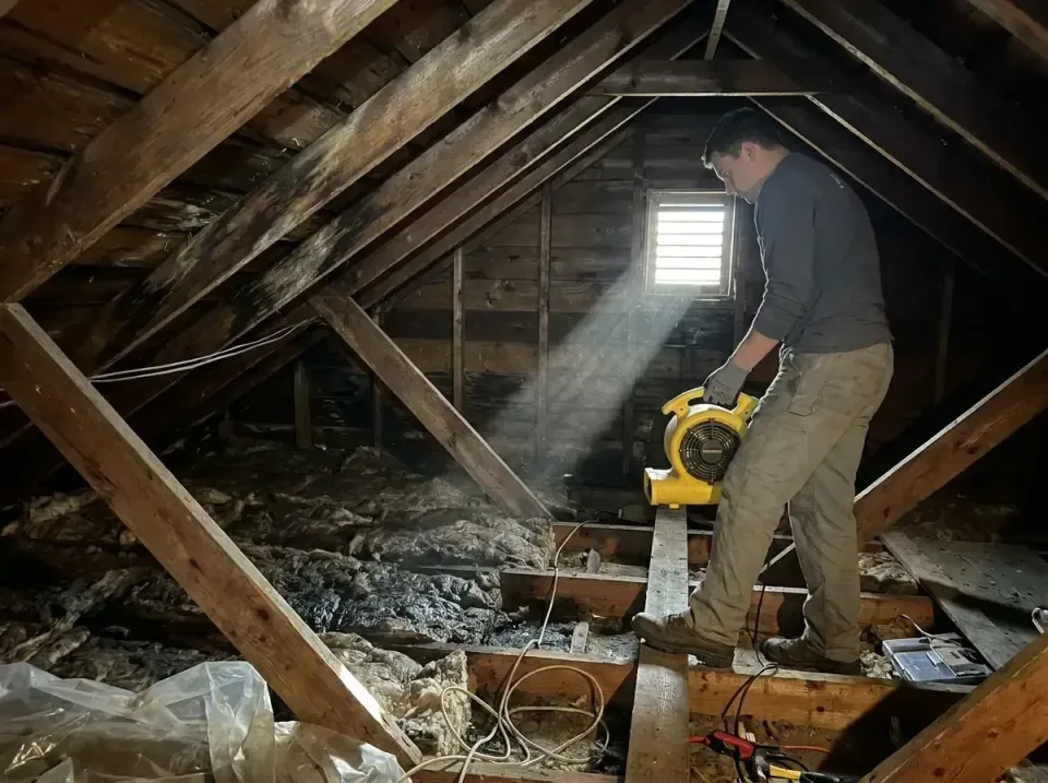attic-water-damage-drying-proc-007 — frequently asked questions, Emergency Water Extraction & 24/7 Flood Response in Aromas,…
